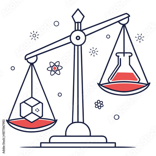 Professional Chemical Formulation Design for Product Development and Ingredient Analysis Illustration