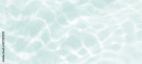 Abstract Water Surface Halftone Pattern Background. The design creates a modern, clean, and refreshing visual inspired by light reflections on water. vector eps10