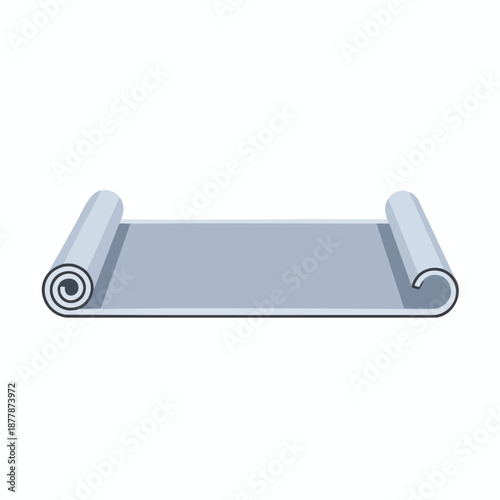 Blank Scroll Illustration