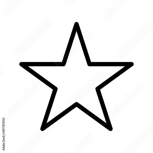 Shining star icon set for ratings, achievements, favorites, and decorative UI design
