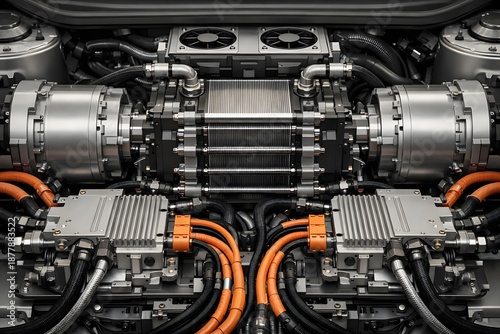 Electric Vehicle Battery Cooling and Power Distribution System for Advanced Automotive Engineering