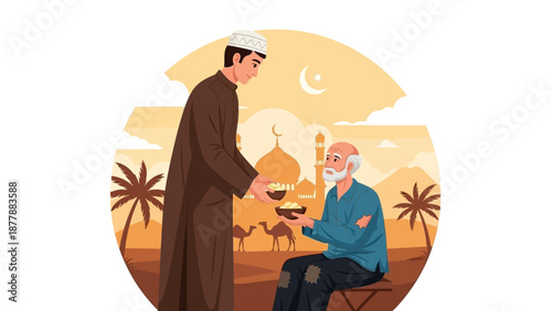 Social responsibility and donation in ramadan kareem