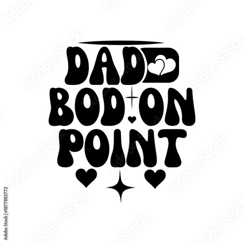 Dad Bod on Point svg