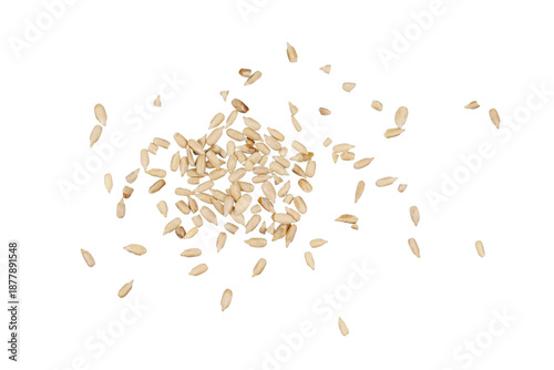 Fotografie sunflower seeds isolated on white or transparent png