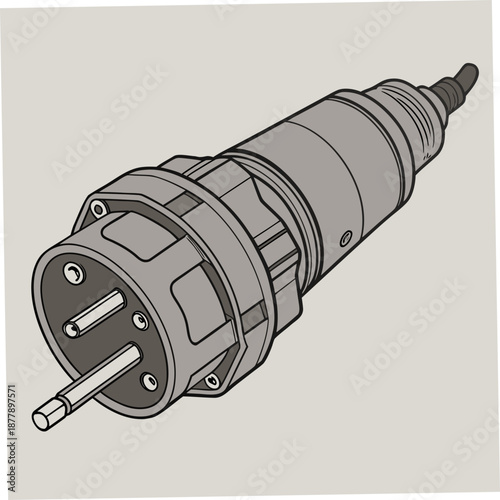 Electrical plug connector
