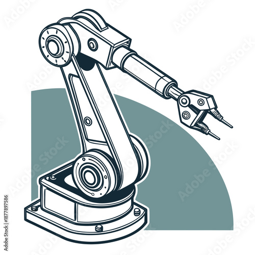 Industrial robot arm