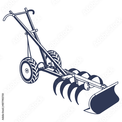 Traditional farming equipment