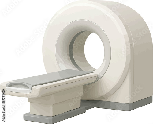 Realistic MRI Scanner Machine