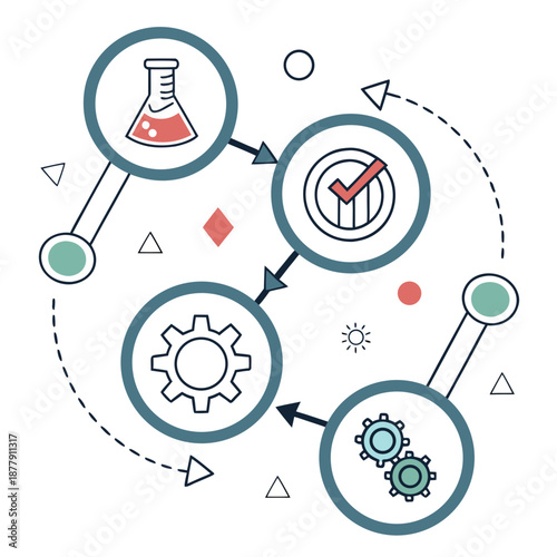 Troubleshooting chemical processes through clear visualization and data analysis, highlighting a systematic approach to identify and resolve industrial issues.