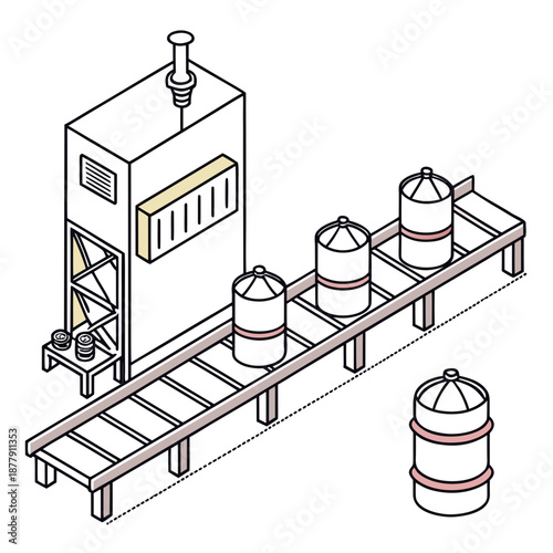 Chemical production achieving consistency through a uniform system, symbolizing standardized processes and reliable output for industrial applications.