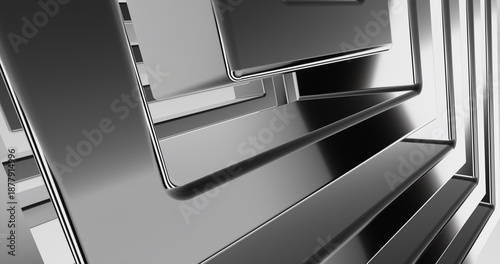 abstract metallic 3d background