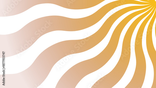 Vintage retro banner background. Pink purple green pastel radial stripes sunburst with light. Pastel color twisting stripes sunburst. Vector illustration. Abstract retro background with stripes .