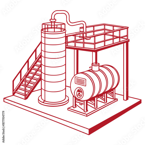 Uninterrupted Continuous Flow Chemical Reactor System for Efficient Industrial Production Processes