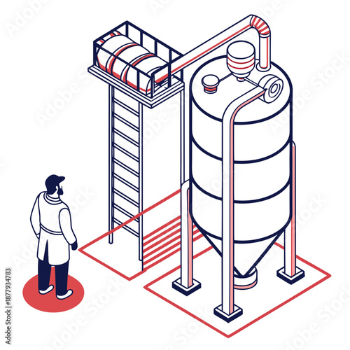 Advanced Continuous Flow Reactor for Seamless Chemical Production and Optimized Industrial Efficiency