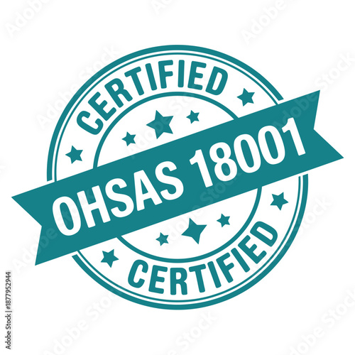 ohsas 18001 certification logo with green color scheme