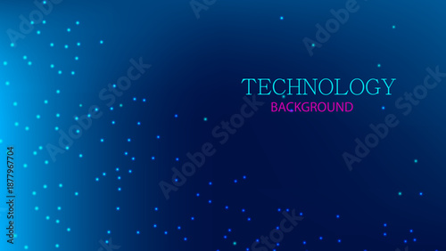 Blue Tech Background