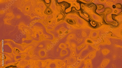 Dynamic Abstract Fluid Plasma Glow Background Loop