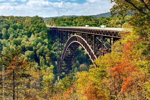 New River Gorge Bridge in Fayetteville West Virginia