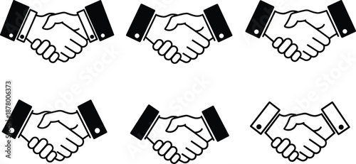 This title emphasizes the symbolic power of the handshake—perfect for themes of trust, collaboration, and professionalism.