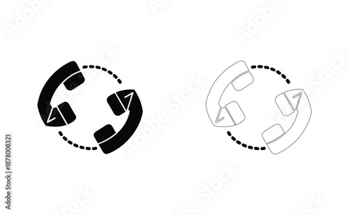 Soccer ball and globe Vector