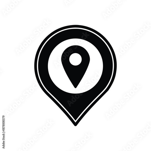 Location icon representation Vector