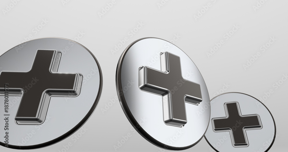 Obraz premium 3d plus signs