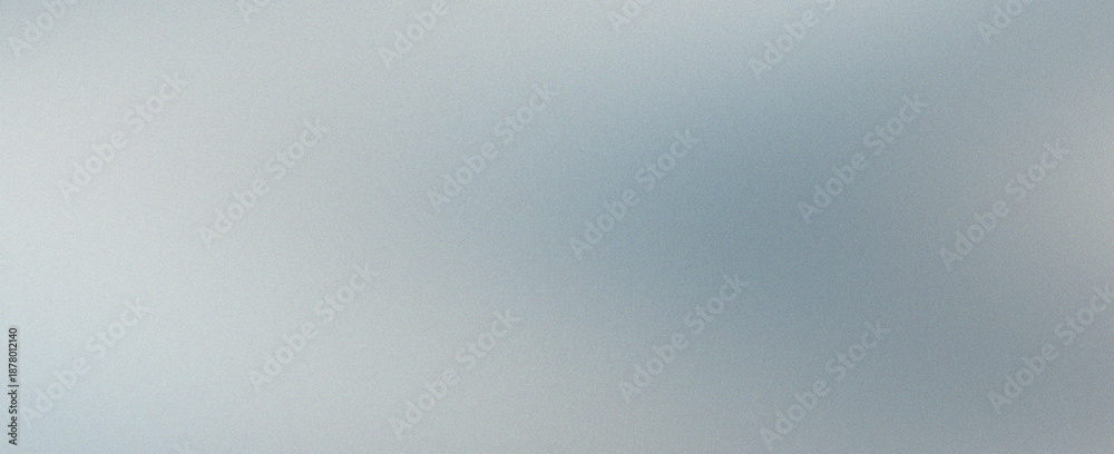 Obraz premium Abstract blue and white grainy background noise texture gradient shape design wallpaper backdrop banner poster header. Minimalist gritty surface with faint horizontal striations.