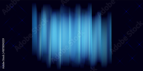 Ultraviolet spectrum, neon lights, laser show, night club, vertical glowing lines, equalizer, abstract fluorescent background, optical illusion, virtual reality.