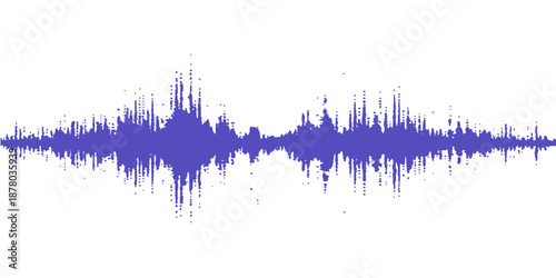 Abstract music background featuring a colorful digital audio sound wave equalizer as a blue vector illustration on a technology backdrop with electronic light lines and a waveform design