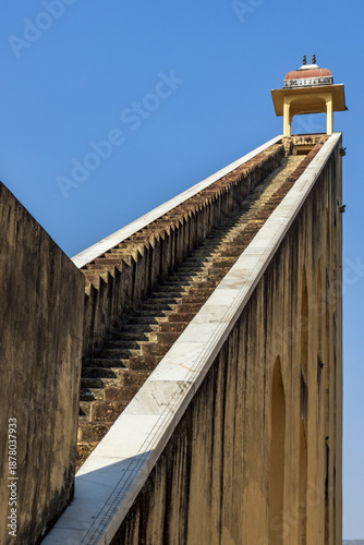 Fotografie Jantar Mantar is an astronomical observation site in Jaipur, India