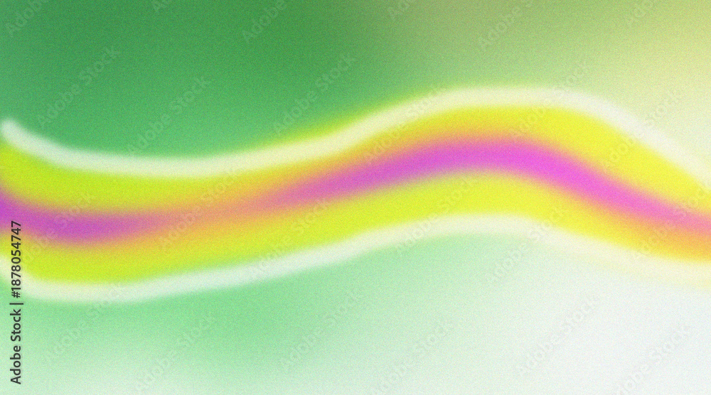 Obraz premium A colorful wavy line on a gradient background