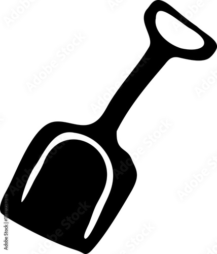 Shovel Silhouette Icon