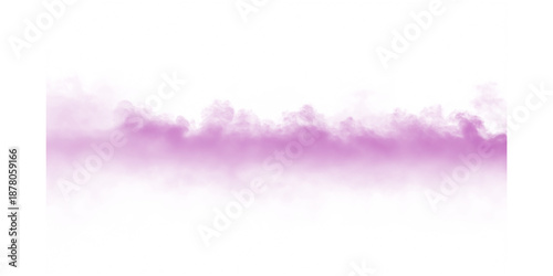 Fotografía Vibrant purple smoke ethereal pink fog against deep black mystic atmospheric haz