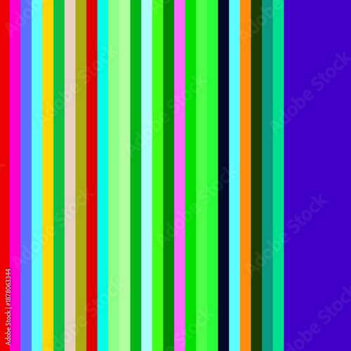 Abstract Pixel Color Grid Background Vertical Color Stripes