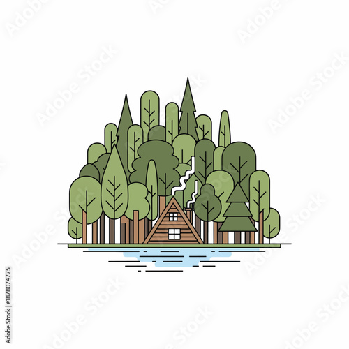 Cozy Cabin by Serene Lake