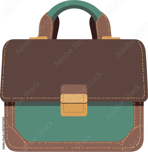 Vector illustration of a briefcase