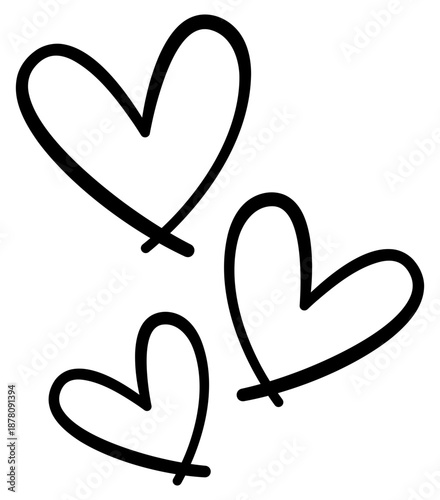 Hearts | Cute Heart Art | Vector Design