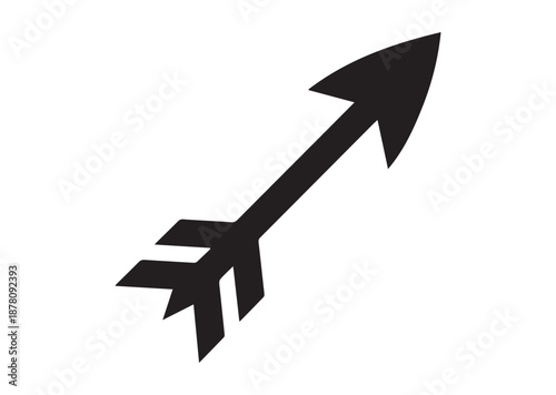 Cupid Arrow icon, Cupid Arrow solid vector