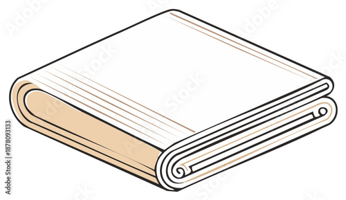 Isometric Folded Clothes Stack of Fabric Textiles Flat Lay