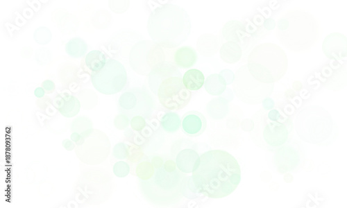 Cuadro en lienzo Abstract Soft Cream And Green Transparent
