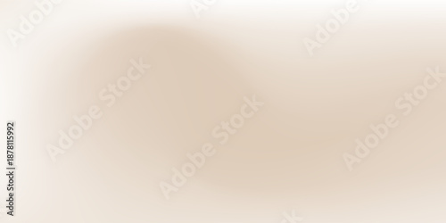 Smooth simple beige gradient background. Soft neutral liquid wallpaper. Universal nude texture for banner, flyer, presentation art simple modern