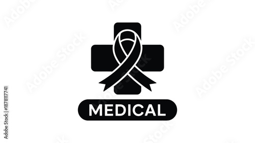 Medical awareness symbol Vector