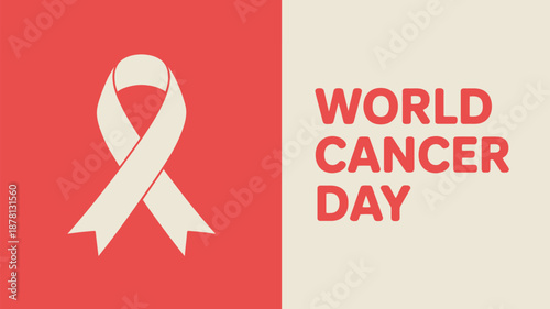 Celebrate world cancer day Vector