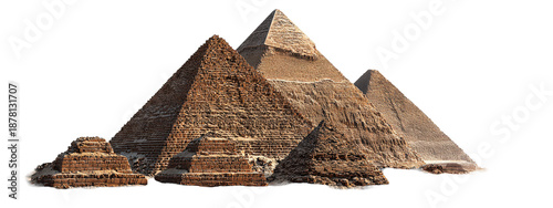Great Pyramids of Giza, Egypt, Ancient Architecture