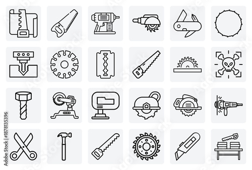 Woodworking And Carpentry Tools – Saws, Hammers, And Fasteners For Construction And Diy Craftsmanship Projects