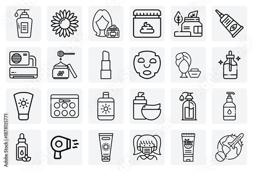 Complete Skincare And Beauty Routine – Cleanser, Mask, Moisturizer, And Makeup For Wellness And Fashion Projects