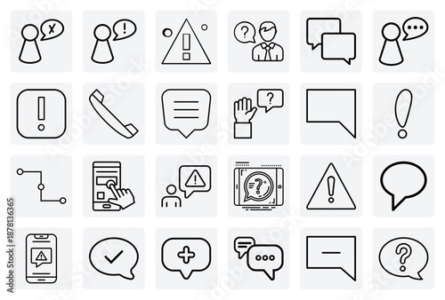 Communication And Messaging Status Alerts – Confirmation, Warning, And Information For Chat Apps And Social Media Interfaces