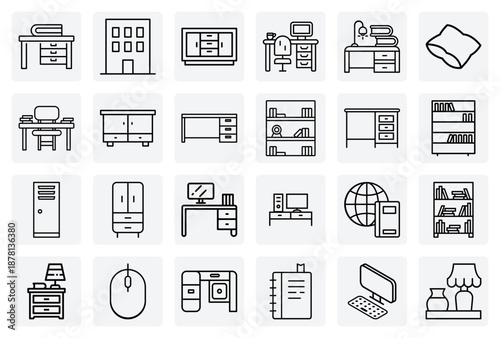 Home Office And Study Room Furnishings – Computer Desk, Bookshelf, And Storage For A Productive Workspace