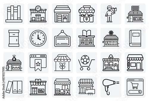 Local Retail And Main Street Businesses – Barber Shops, Book Stores, And Flower Shops For Community Commerce Themes