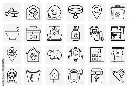 Pet Store And Veterinary Clinic Inventory – A Wide Range Of Products For Cats, Birds, And Rodents For Retail Marketing